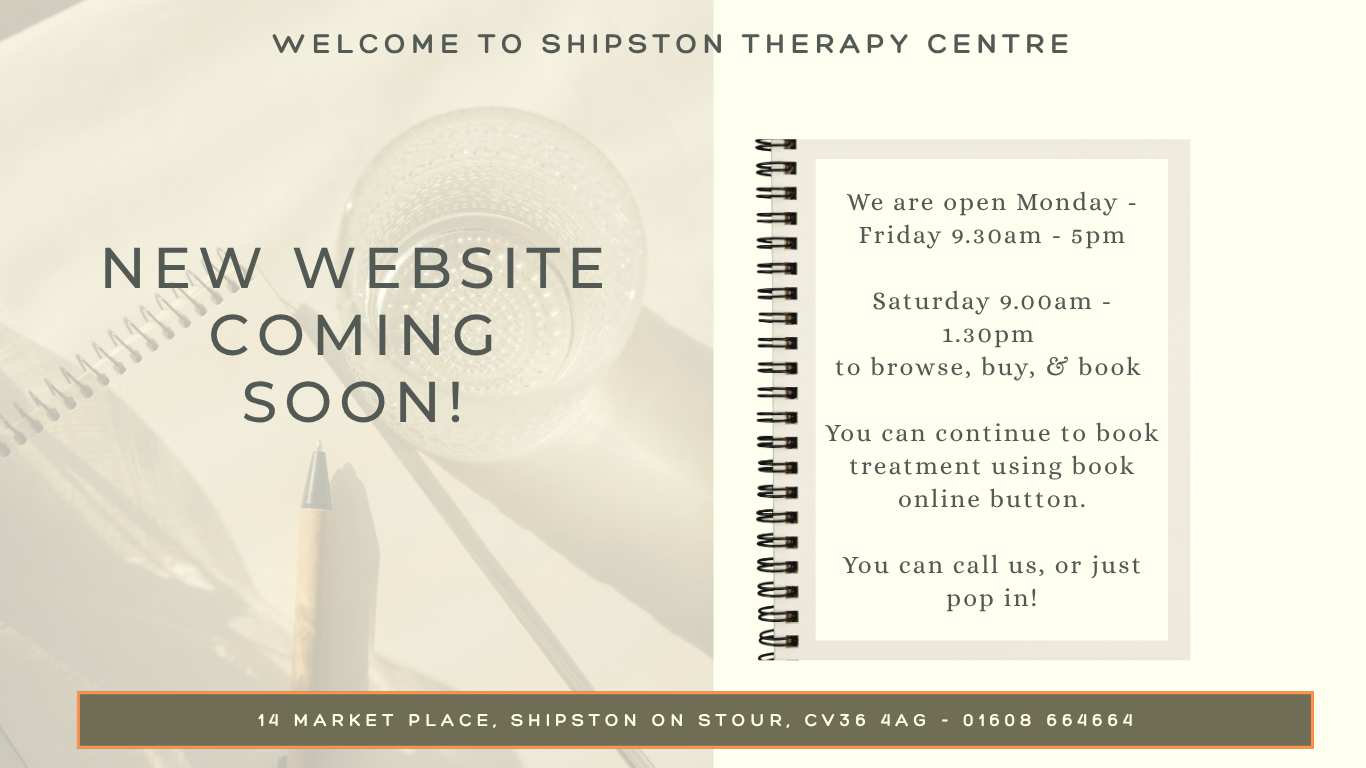 Shipston Therapy Centre Temporary Holding Page